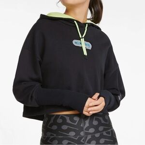 Puma x Cloud9 Cropped Silencer Black Hoodie XXL NWT